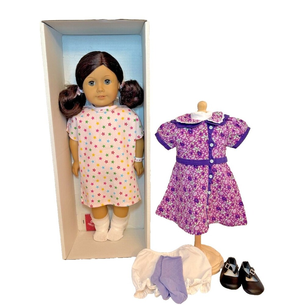 American Girl Ruthie Smithens Doll 18” RETIRED 2008 In Box Kit Kittredge Friend